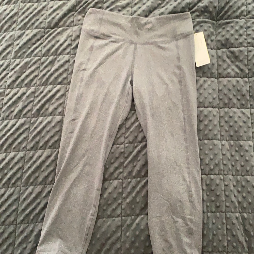 Gray Capris Leggings